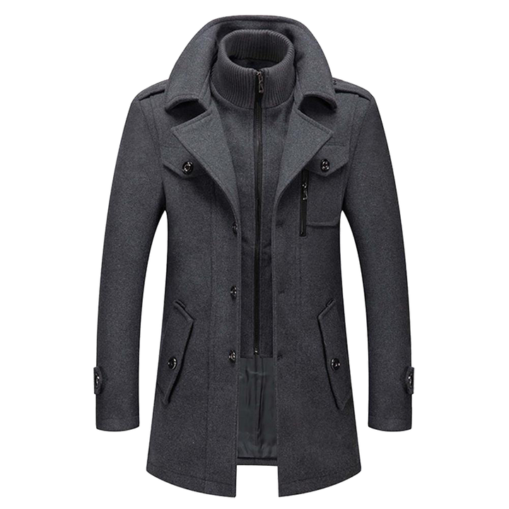 Amarae | Double-breasted coat for men - Regular fit
