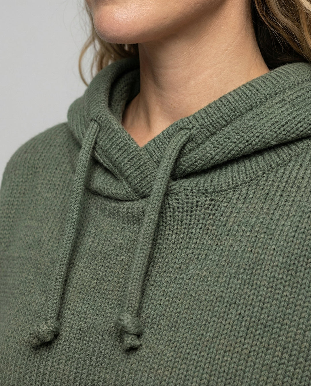 Casual, stylish pullover with stack collar | Amarae