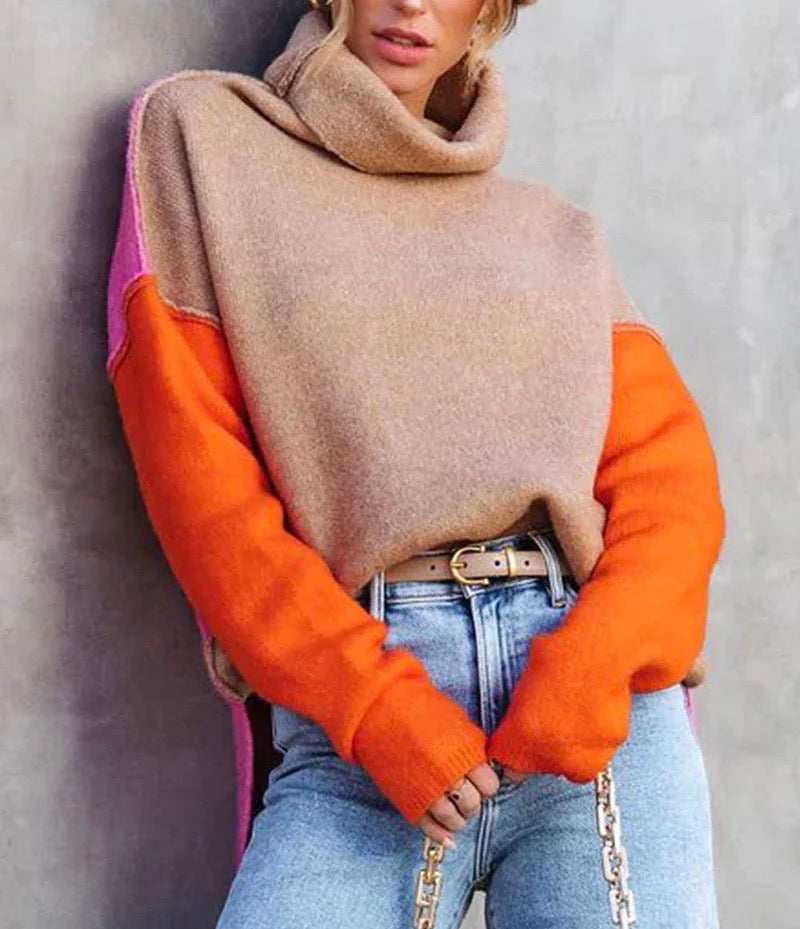 Lune London - Stunning Color Block Sweater