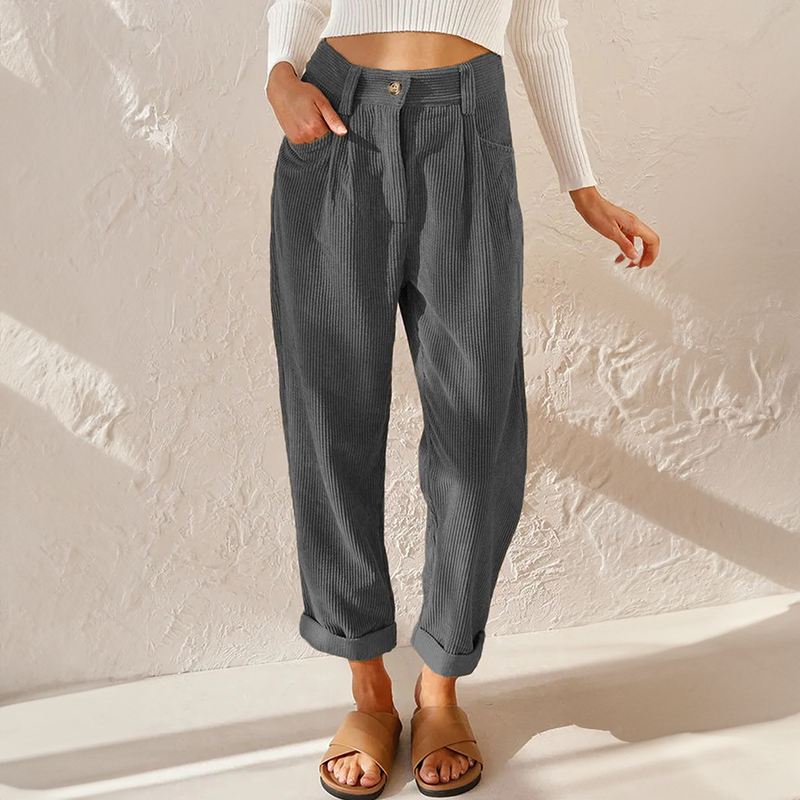 Lune London | Casual Cord Pants for Women