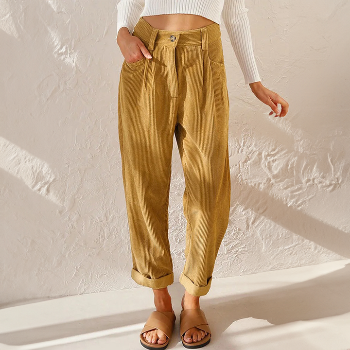 Elegant corduroy pants