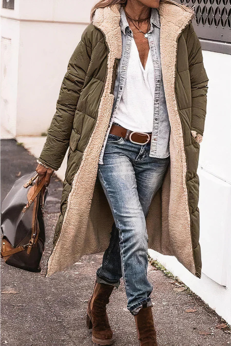 Lune London | Elegant Double-Sided Warm Parka