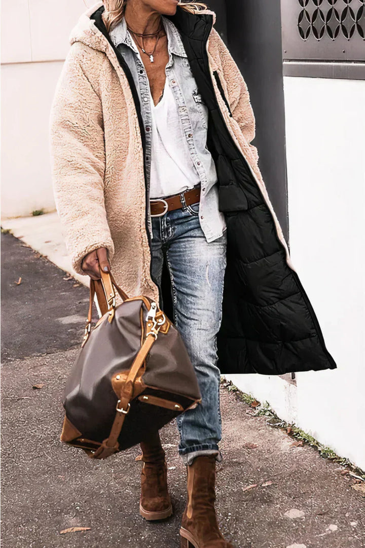 Chic Und Stil | Elegant Reversible Warm Parka