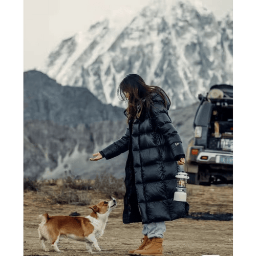 Women’s Waterproof Down Winter Jacket mit Windproof Warmth | Amarae