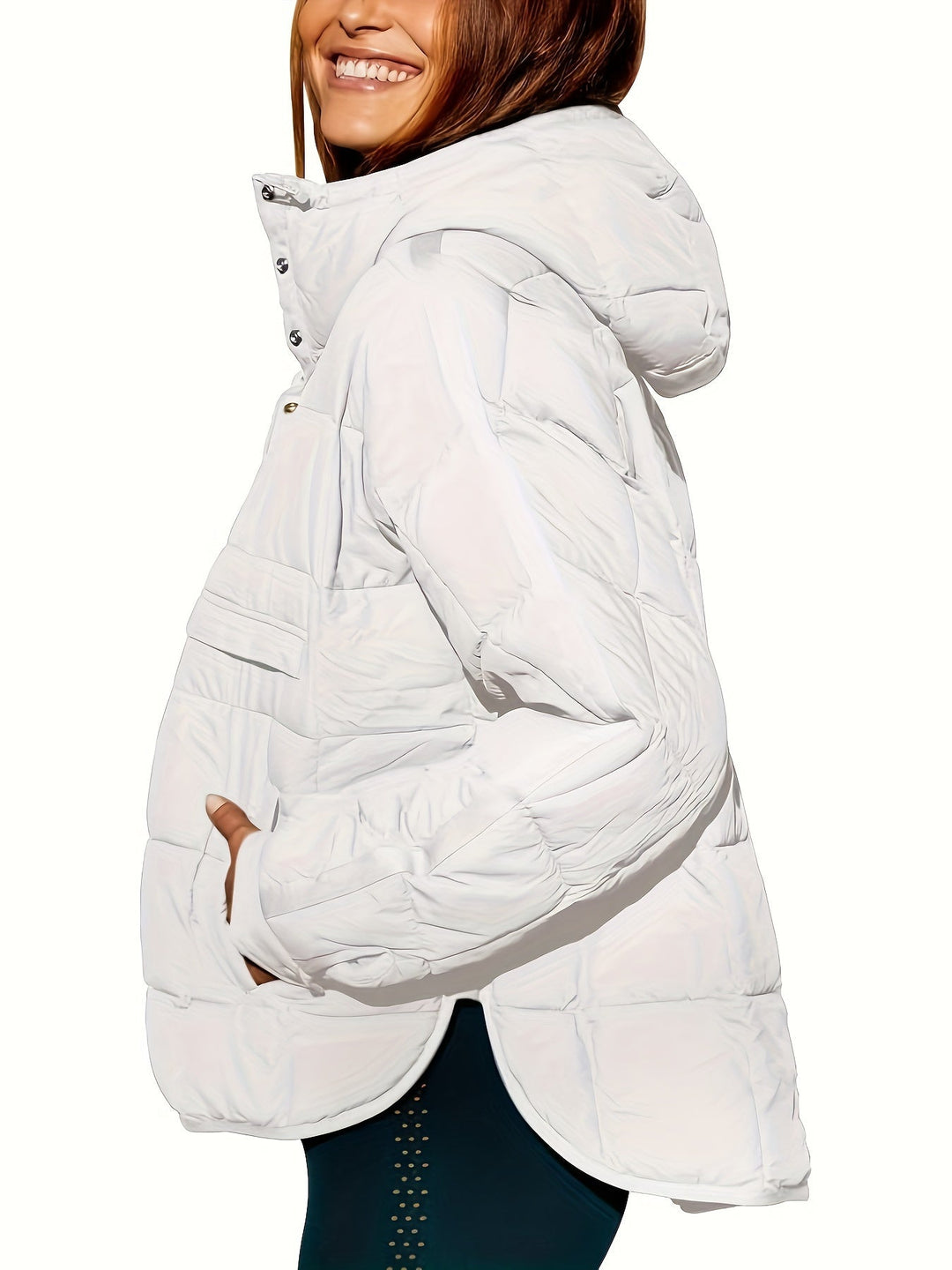 Lune London | Warmer, casual women's hooded coat