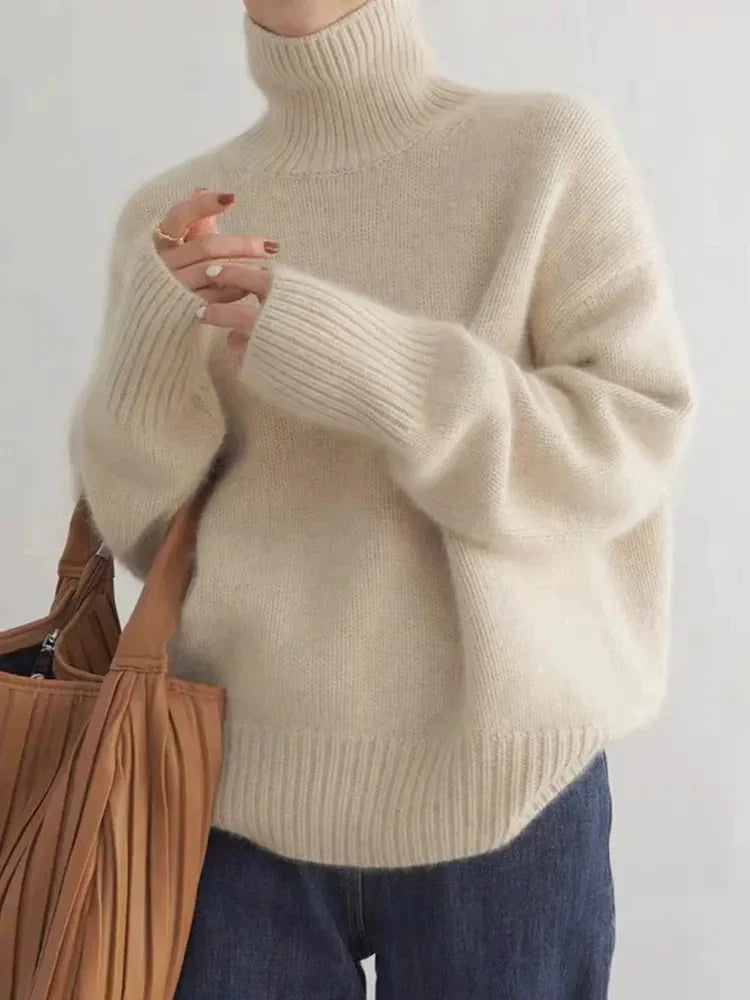 Lune London | Turtleneck Sweater - Women's Fashion
