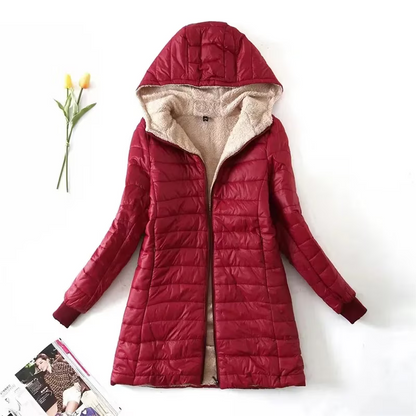 Lune London | lightweight jacket for women with fleece lining for winter