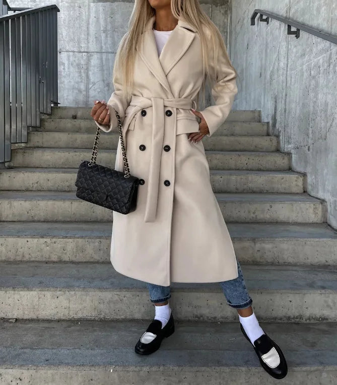 Lune London | Stylish Tailored Coat for Women Warm and Classic Winter Look