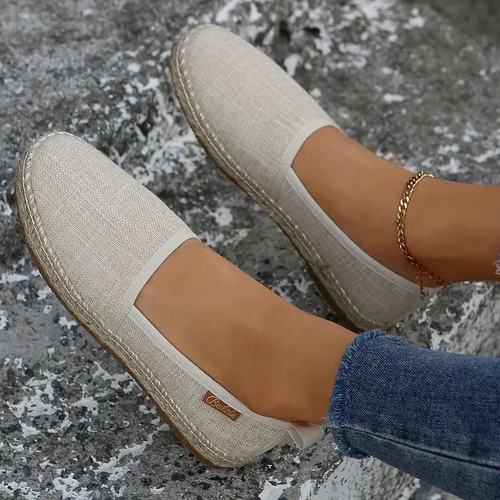 Amarae | Espadrilles Flat Lightweight Shoes Made Of Canvas
