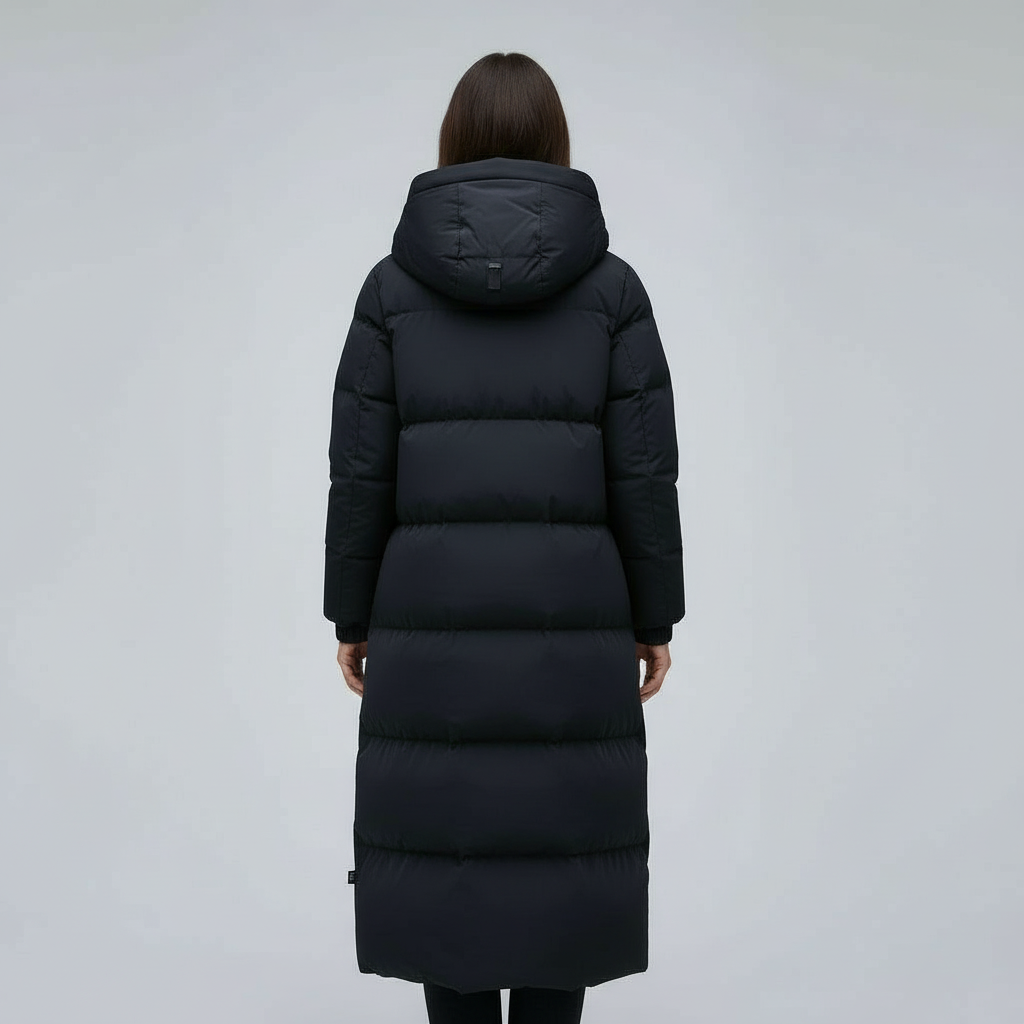 Windproof Long Winter Jacket Women | Amarae