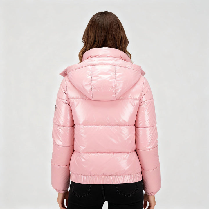 Shiny Water Repellent Thermo Comfort Winter Jacket Women | Amarae