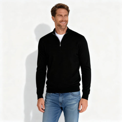 Amarae | V-Neck Zipper Pullover