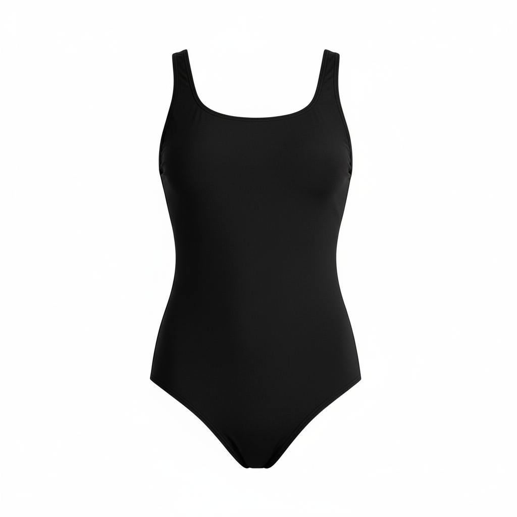One-piece sports swimsuit with ombre design | Amarae