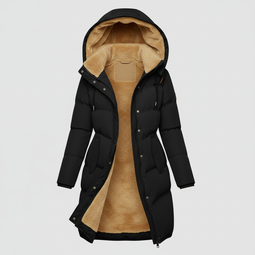 Luxurious Insulated Jacket Women's Comfort Warm Jacket Cotton | Heidi-Mode