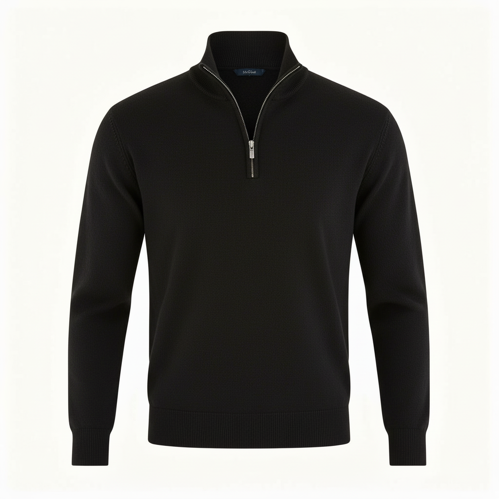 More Elegant Merino Comfort Pullover Women Zipper Modern Knitting | Amarae