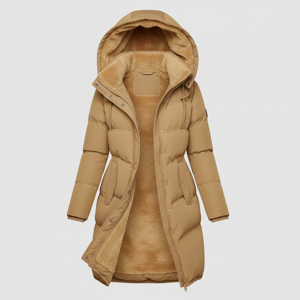 Luxurious Insulated Jacket Women's Comfort Warm Jacket Cotton | Heidi-Mode