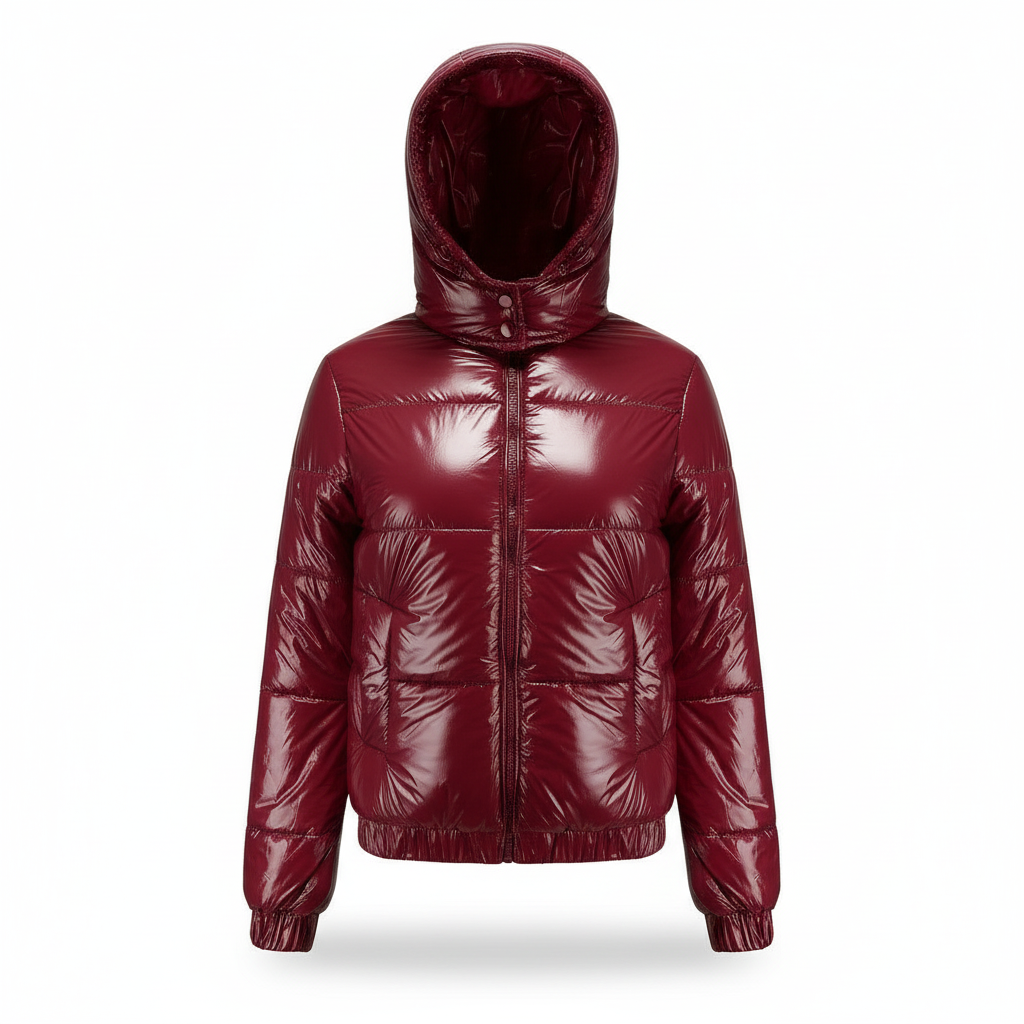 Shiny Water Repellent Thermo Comfort Winter Jacket Women | Amarae