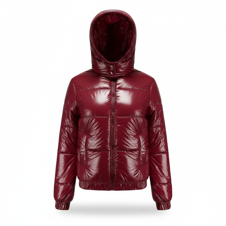 Shiny Water Repellent Thermo Comfort Winter Jacket Women | Amarae