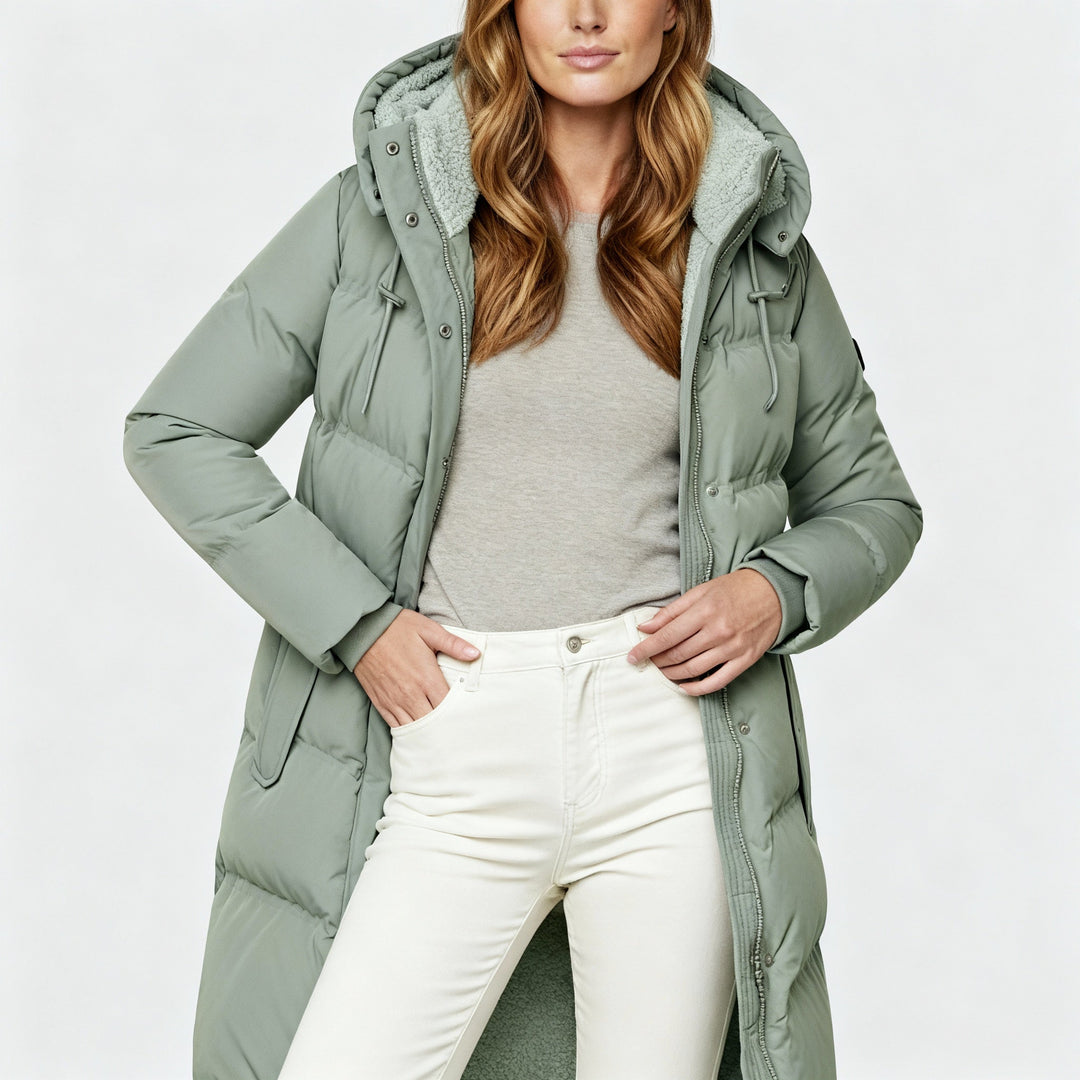 Luxurious Insulated Jacket Women's Comfort Warm Jacket Cotton | Heidi-Mode