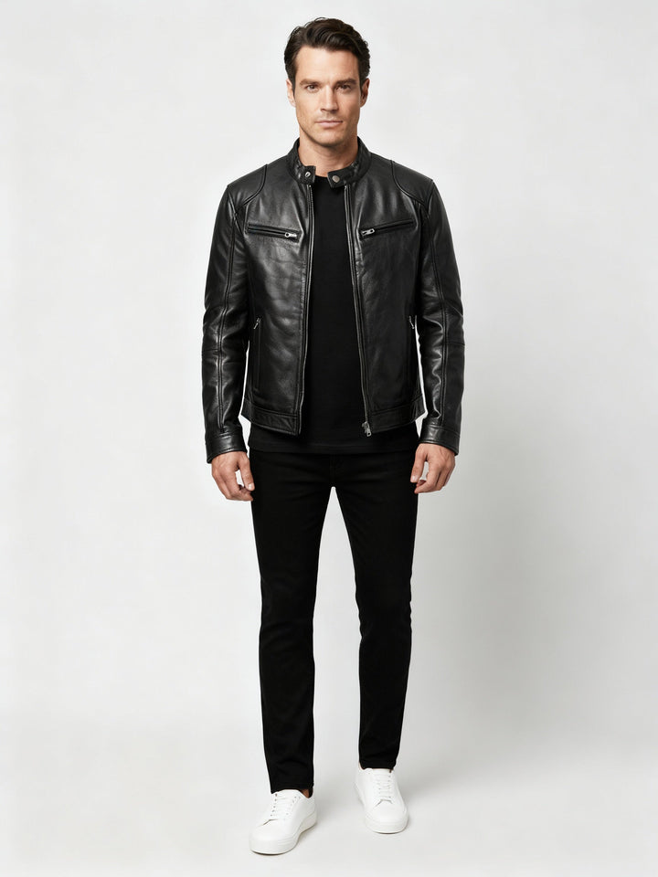 Men's leisure jacket with lining | Amarae
