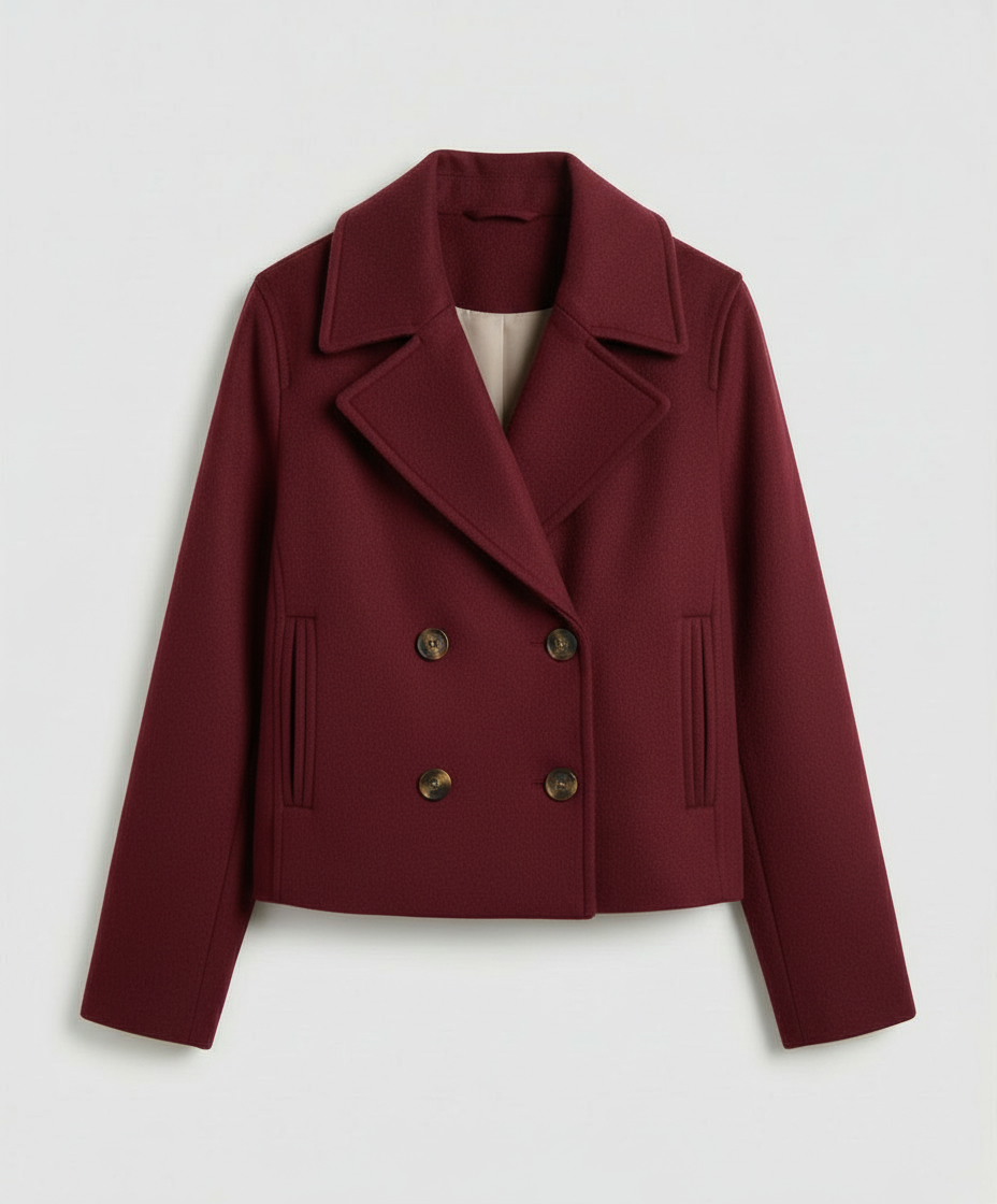 Short Double-breasted Women's Jacket | Amarae