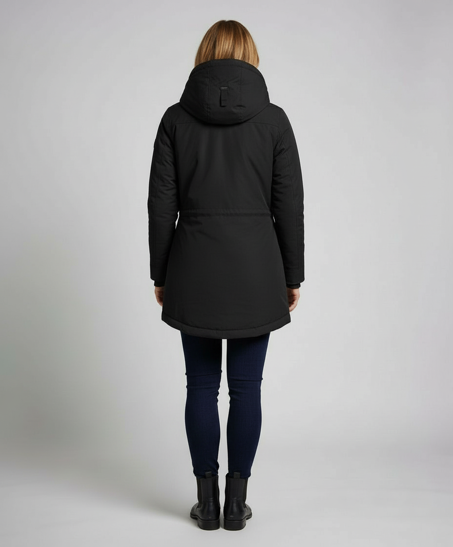 Long Padded Winter Jacket Women | Amarae