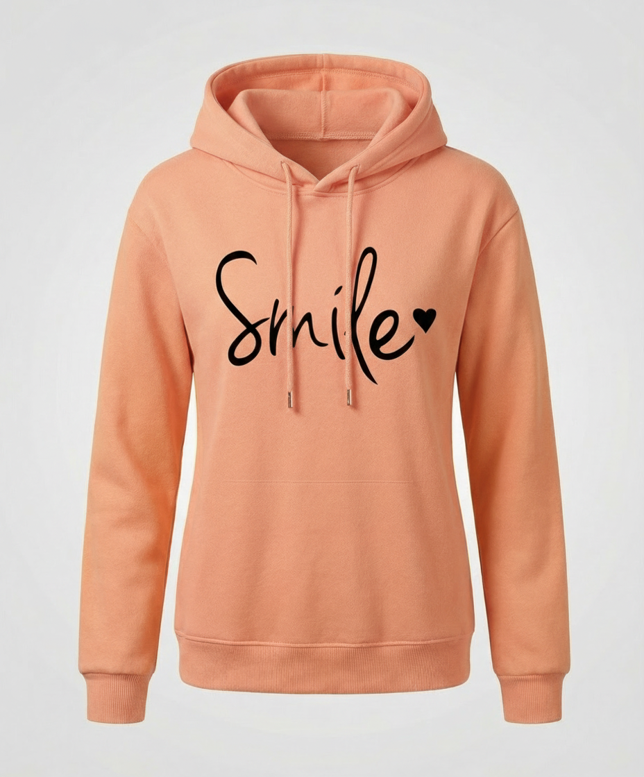 Casual Women Hoodie Print | Amarae
