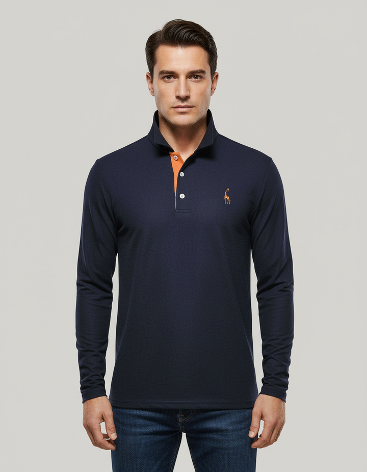 Breathable Cotton Polo Shirt Men's | Amarae
