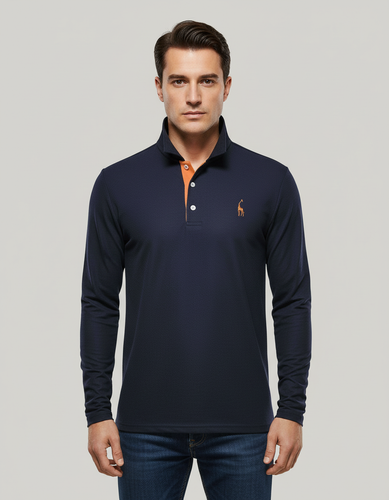 Breathable Cotton Polo Shirt Men's | Amarae