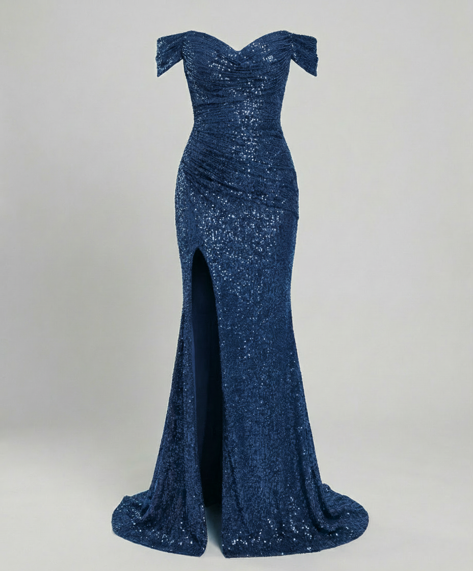 Elegant Off Shoulder Evening Dress Women | Amarae