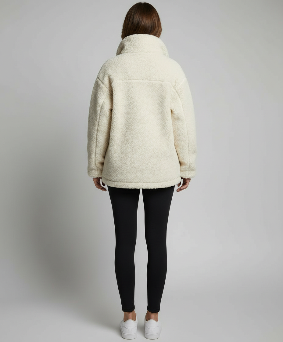 Men's Oversized Fleece Jacket Warm | Amarae