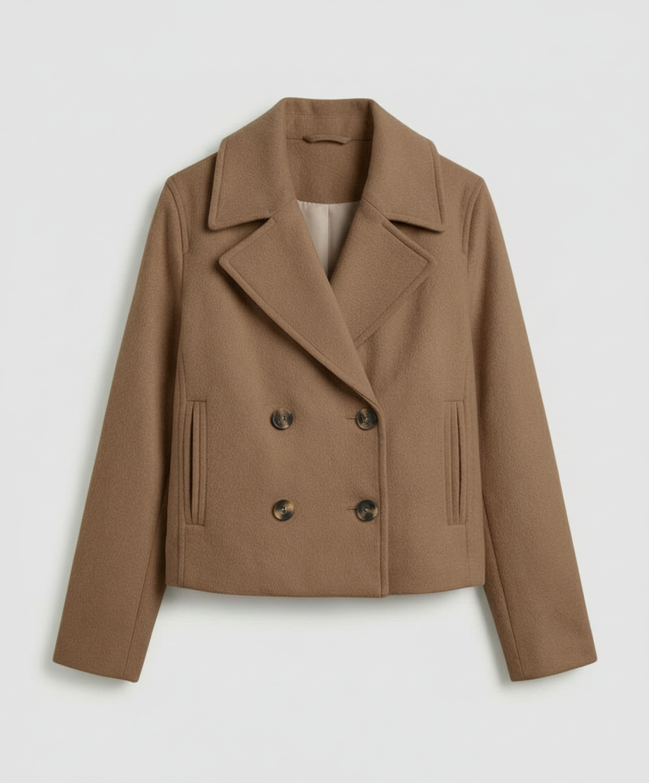 Short Double-breasted Women's Jacket | Amarae