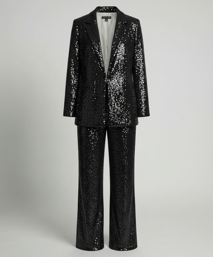 Glittering Elegant Blazer Suit Women | Amarae