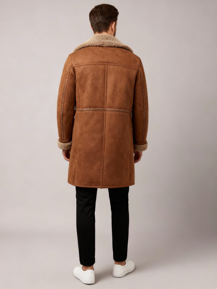 Classic Sheepskin Pilot Coat Men | R&B