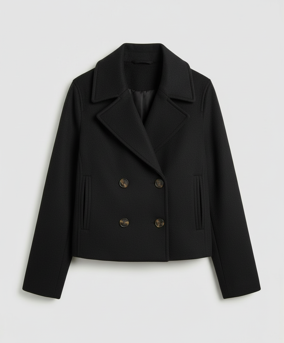 Short Double-breasted Women's Jacket | Amarae