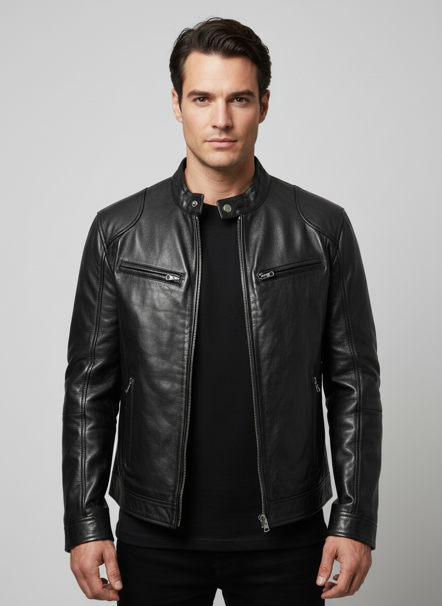 Men's leisure jacket with lining | Amarae