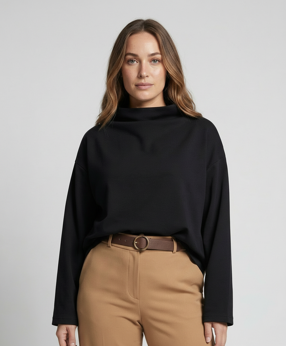 Oversize Turtleneck Sweater Women | Amarae