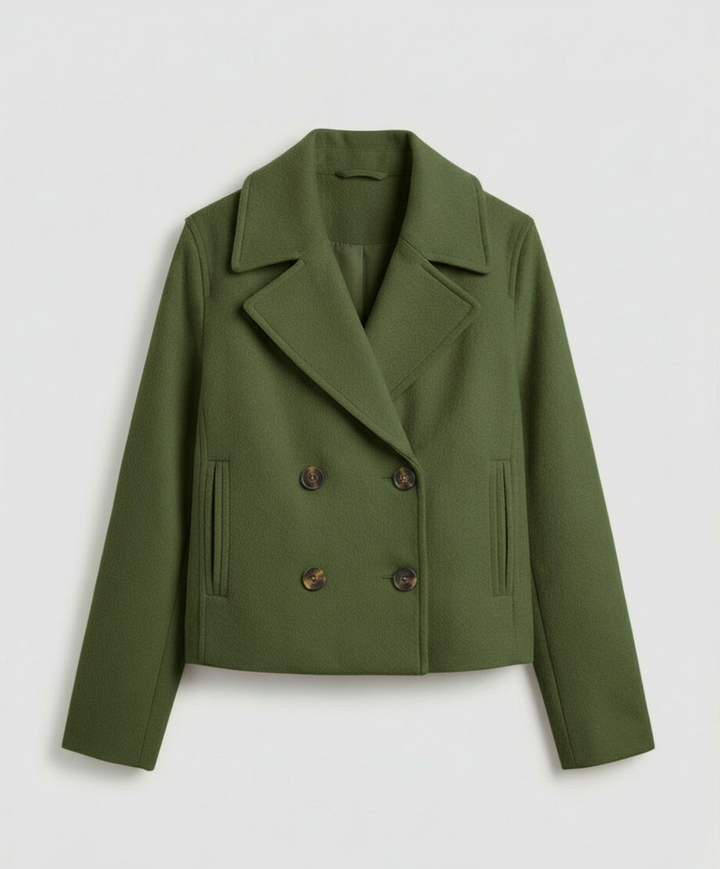 Short Double-breasted Women's Jacket | Amarae