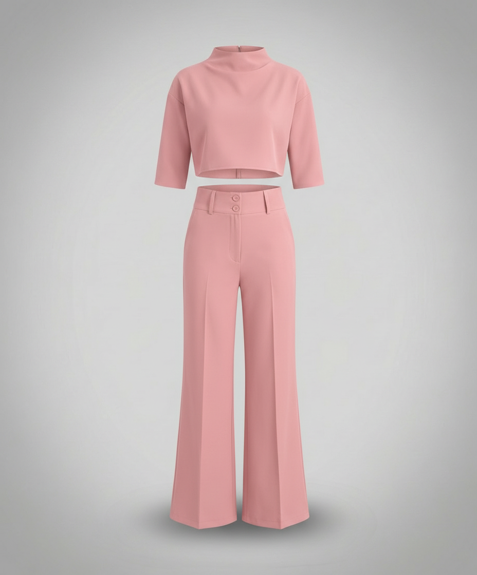 Tailored Autumn Pants Set Women | Heidi-Mode