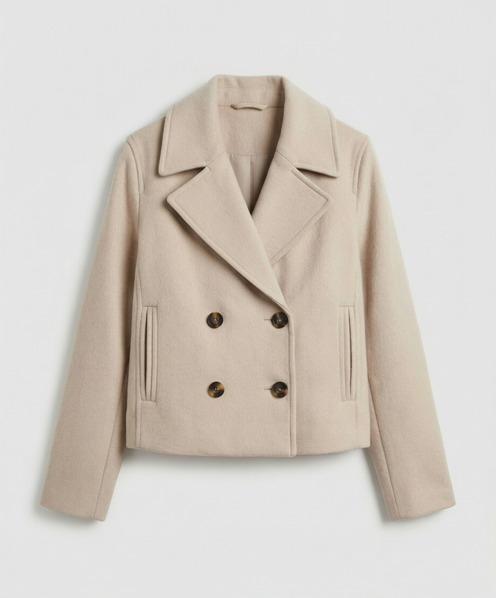 Short Double-breasted Women's Jacket | Amarae