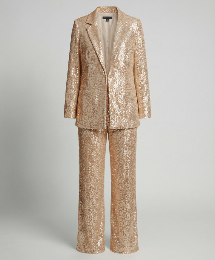 Glittering Elegant Blazer Suit Women | Amarae