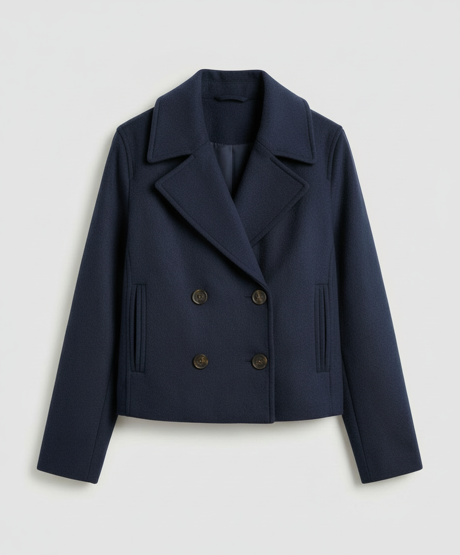 Short Double-breasted Women's Jacket | Amarae