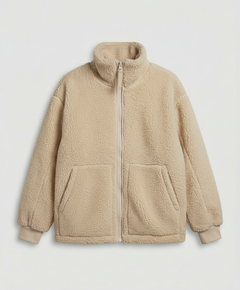 Men's Oversized Fleece Jacket Warm | Amarae