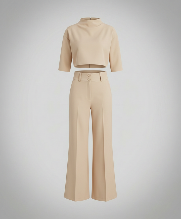 Tailored Autumn Pants Set Women | Heidi-Mode