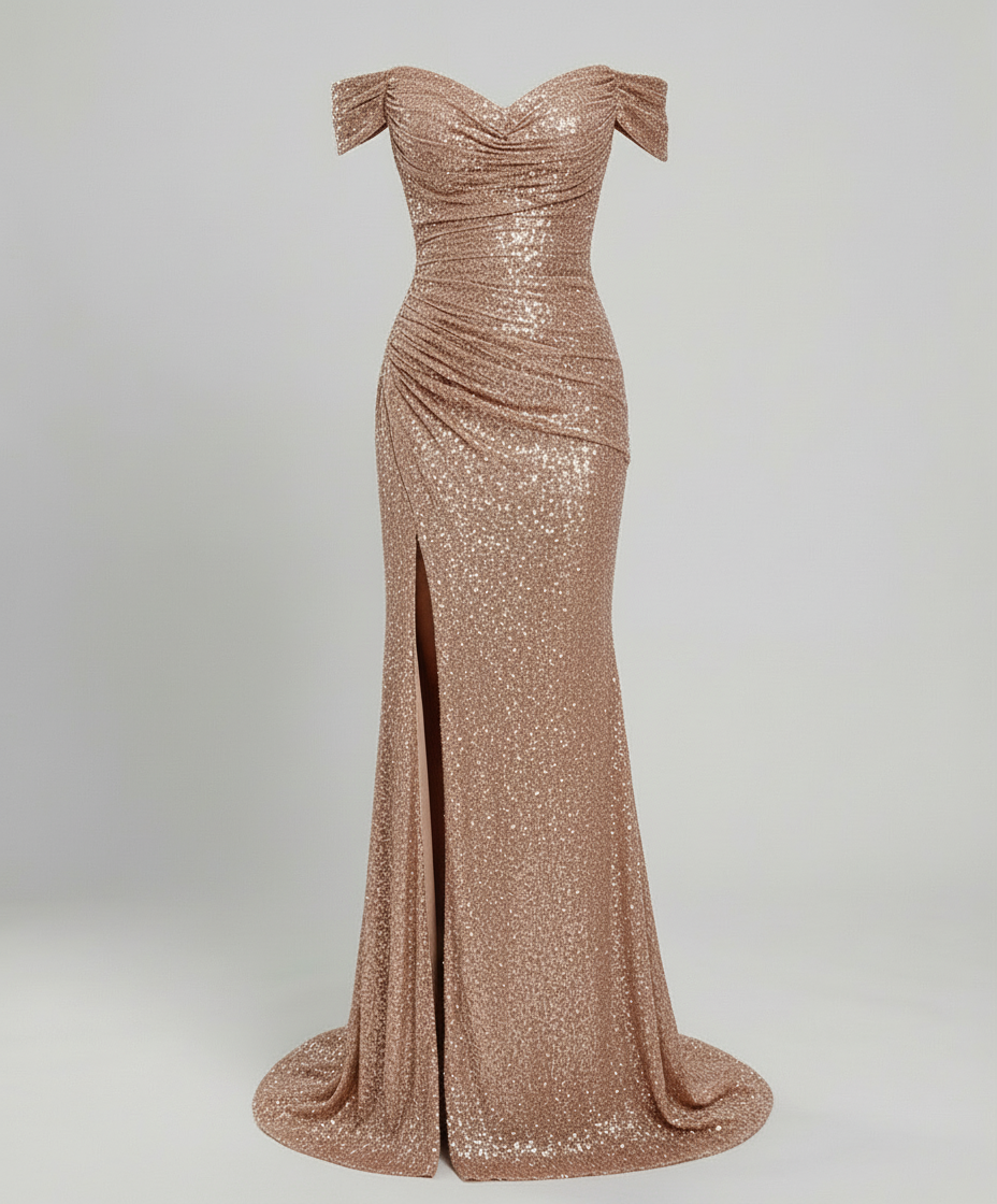 Elegant Off Shoulder Evening Dress Women | Amarae