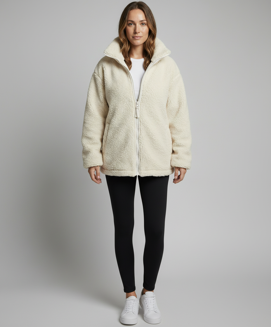 Men's Oversized Fleece Jacket Warm | Amarae