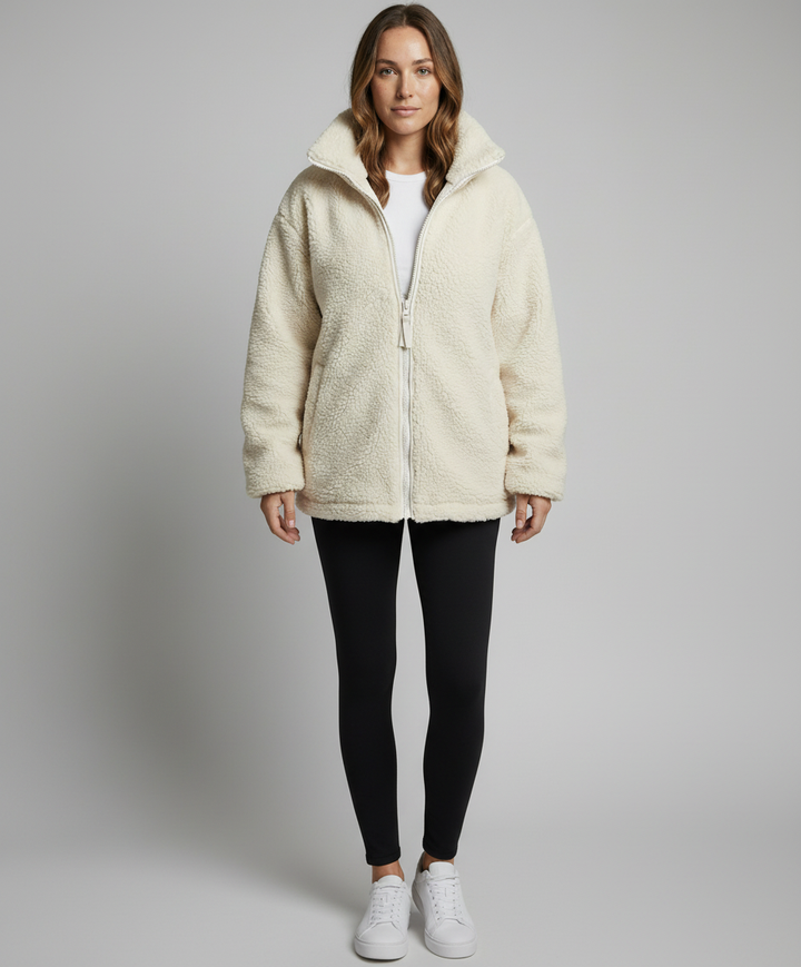 Men's Oversized Fleece Jacket Warm | Amarae