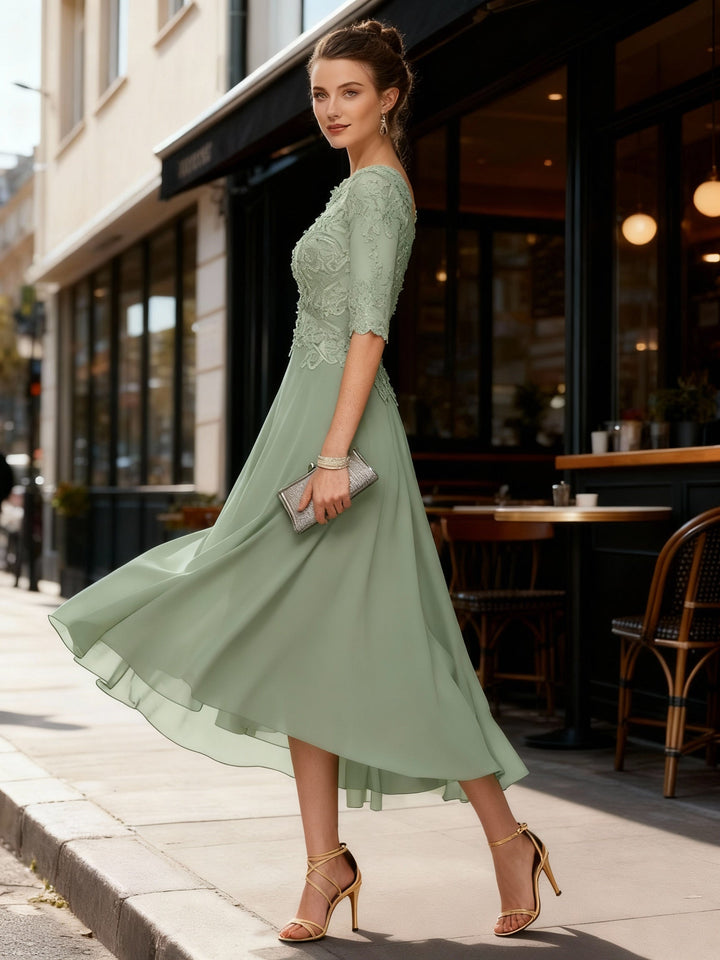 Lune London | Satin Elegance Evening Dress