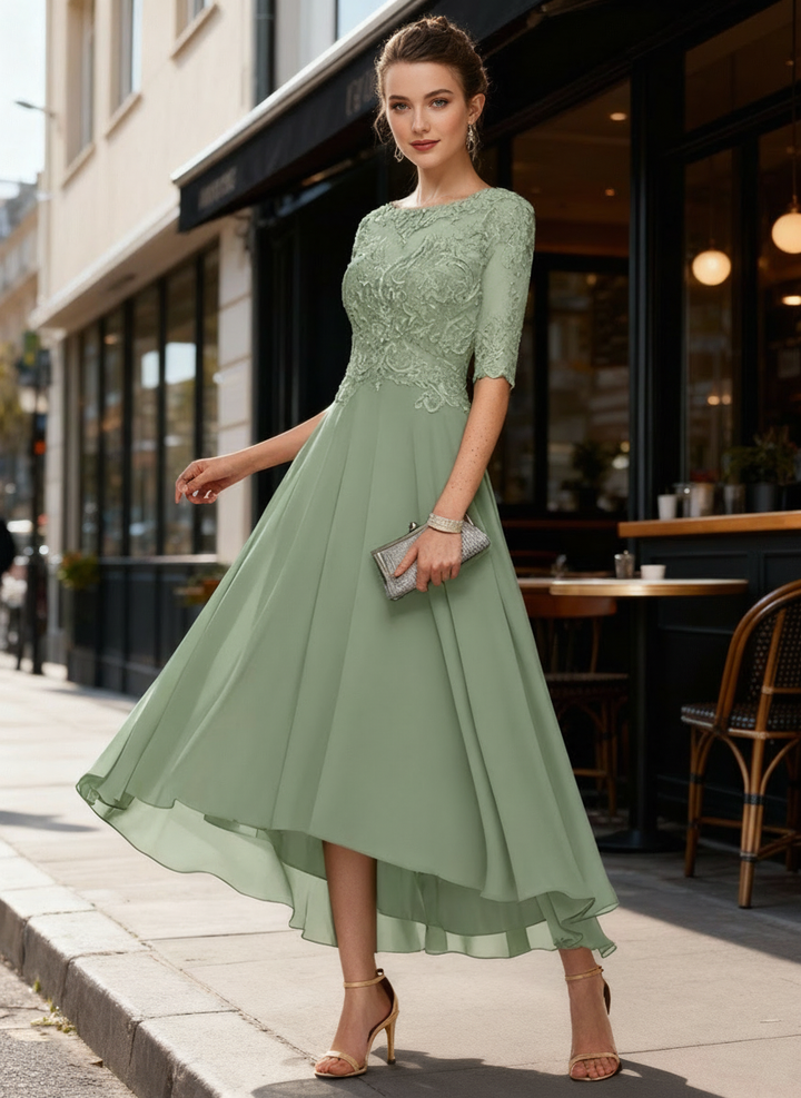 Lune London | Satin Elegance Evening Dress