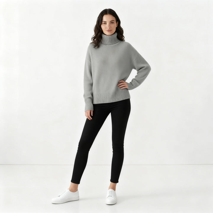 Elegant Turtleneck Sweater | Amarae